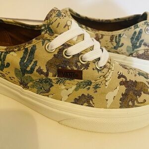 Vans Southwest Desert Print Low-top Canvas Athletic Shoes